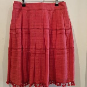 Size 6 NWT Talbots Festive Skirt